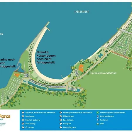 Enkhuizer Beachhouse Panoramadeck Mit Zaun Nr 415