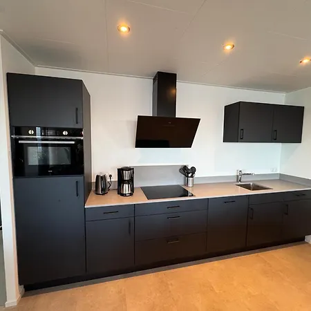 Enkhuizer Beachhouse Panoramadeck Mit Zaun Nr 415 Tatil Evi Enkhuizen