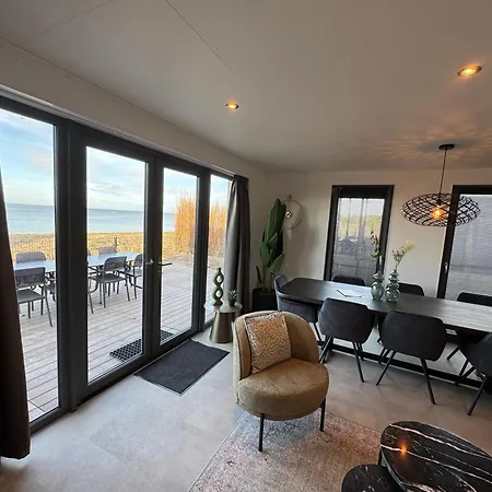 Tatil Evi Enkhuizer Beachhouse Panoramadeck Mit Zaun Nr 415 Enkhuizen